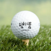 Golf Ball Chess Checkmate Golfballen (Insitu Shirt)