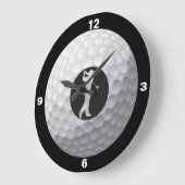 Golf ball Clock Grote Klok (Hoek)
