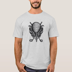 Golf Ball Clubs Golfer Golfing Cournament T-shirt
