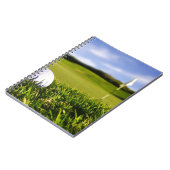 Golf Ball Course Notitieboek (Linkerzijde)