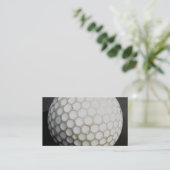 Golf Ball Custom visitekaartsjabloon Visitekaartje (Staand voorkant)