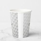 Golf Ball Design Cup Papieren Bekers (Rechts)