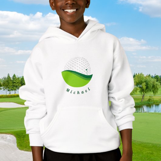 Golf Ball Design & Custom Boys Nom Sports Golfer