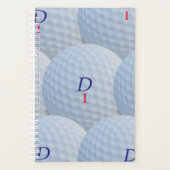 Golf Ball Design Golfer's Weekse Planner (Voorkant)