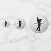 Golf Ball Design Table Confetti (Achterkanten)