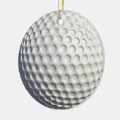 "Golf Ball"-designgeschenken en -producten Keramisch Ornament (Links)