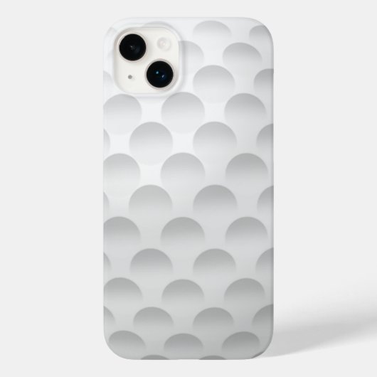 Golf Ball Dimple-ontwerp Case-Mate iPhone Case (Achterkant)