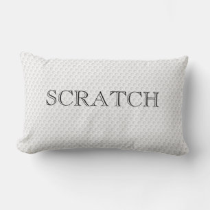 Golf Ball Dimples SCRATCH-tekst Fun Sports Decor Kussen