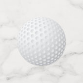 Golf Ball Dîner Spécial Table Confetti (Petit recto)