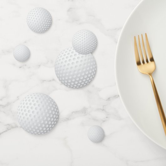 Golf Ball Dîner Spécial Table Confetti (Groupe)