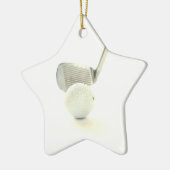 Golf Ball en Club Ornament (Links)