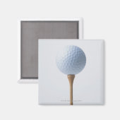 Golf Ball en T-shirt Magneet (Voorkant / Achterkant)