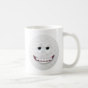 Golf Ball Face 2 Koffiemok