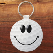 Golf Ball Face Sleutelhanger (Voorkant)