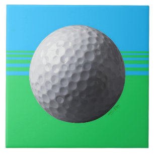 Golf Ball grote tegel Tegeltje