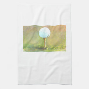Golf Ball-handdoek Theedoek