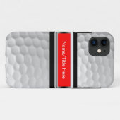 Golf Ball Iphone 5 Hoesje (Achterkant (horizontaal))