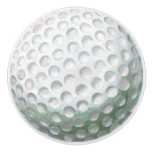 Golf Ball Keramische Knop (Voorkant)