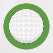 Golf Ball Labels (Design 2)