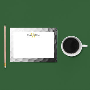 Golf Ball look Monogram op maat Post-it® Notes