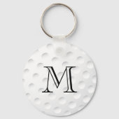 Golf Ball Monogram Sleutelhanger (Voorkant)