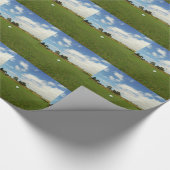 Golf Ball on the Green Cadeaupapier (Hoek)