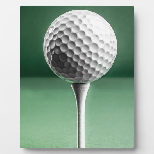 Golf Ball op T-shirt Fotoplaat (Voorkant)