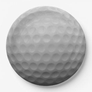 Golf Ball Papieren Bordje