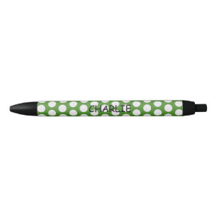 Golf Ball Patroon Personaliseren Zwarte Inkt Pen