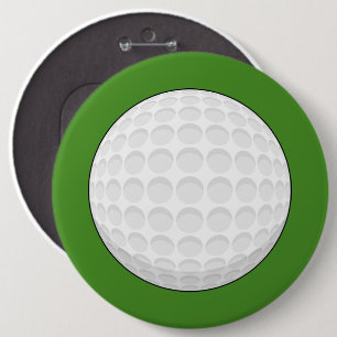 Golf Ball Ronde Button 6,0 Cm