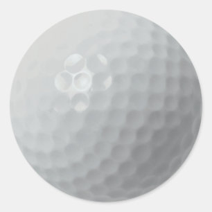GOLF BALL RONDE STICKER