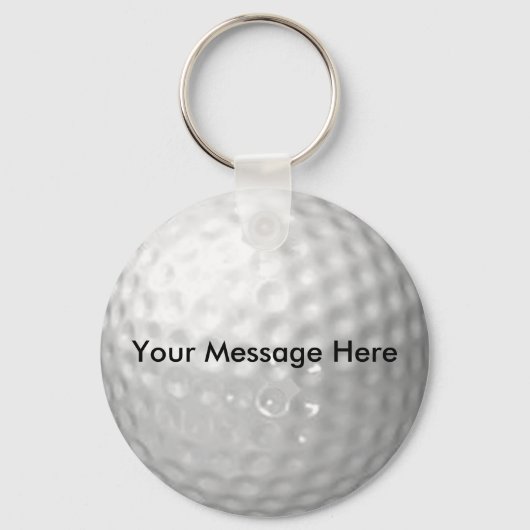 Golf Ball Sleutelhanger (Voorkant)