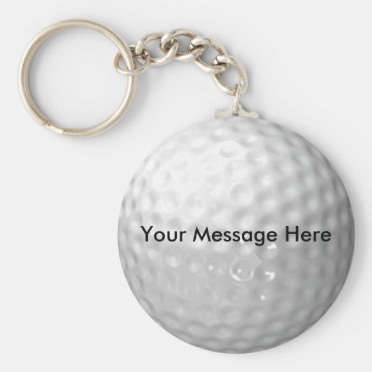 Golf Ball Sleutelhanger (Voorkant)