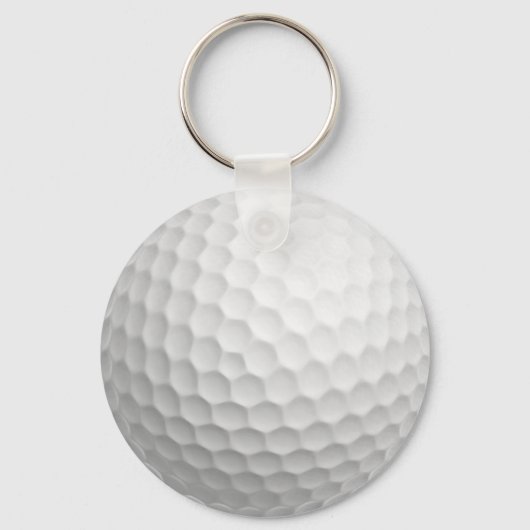 Golf Ball-Sleutelhanger past deze aan met JOUW NAA Sleutelhanger (Achterkant)