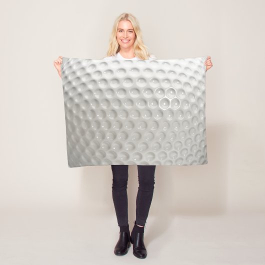 Golf Ball Sport Fleece Deken (In situ)