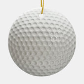 Golf Ball Sport Keramisch Ornament (Voorkant)