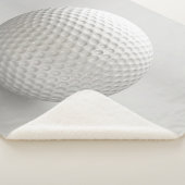 Golf Ball Sport Sherpa Deken (3/4)