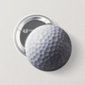 Golf Ball Sports Button Design (Voorkant /achterkant)