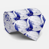 Golf Ball-Stropdas voor de Avid Golfer Stropdas (Opgerold)