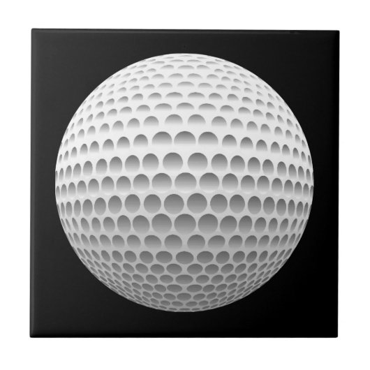 Golf Ball Tegeltje (Voorkant)