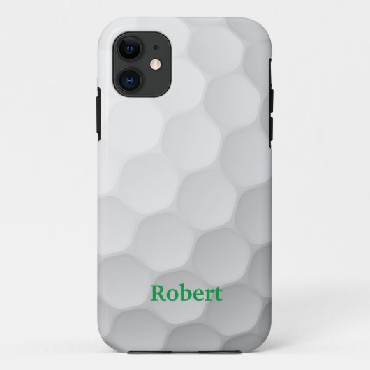 Golf Ball-telefoondraagtas Case-Mate iPhone Case (Achterkant)