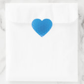 Golf Ball Texture Dimples Arctic Blue Hart Sticker (Tas)