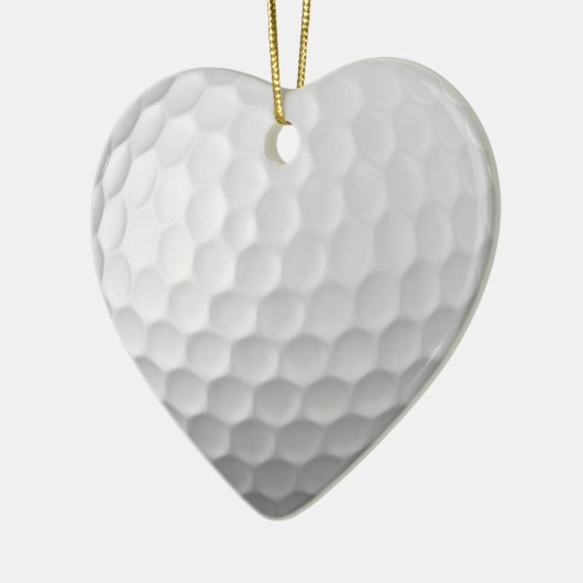 Golf Ball Texture Keramisch Ornament (Links)