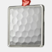 Golf Ball Texture Metalen Ornament (Links)