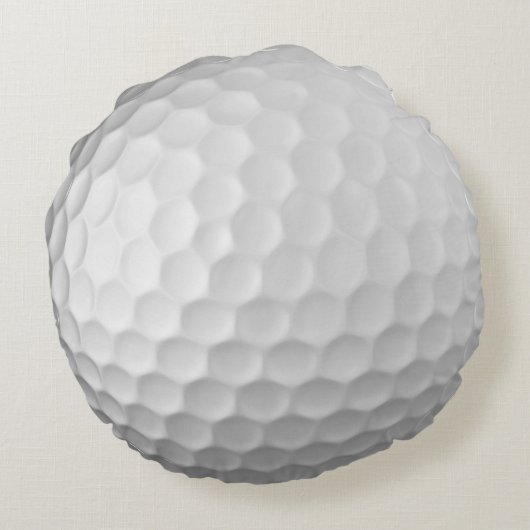 Golf Ball Texture Rond Kussen (Achterkant)