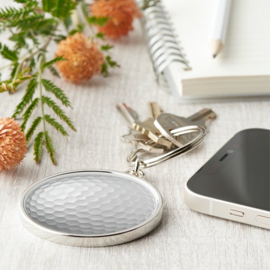 Golf Ball Texture Sleutelhanger (Zijkant)