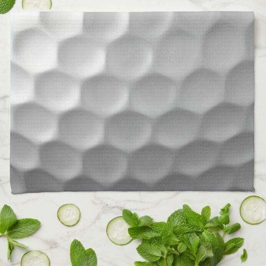 Golf Ball Texture Theedoek (Gevouwen)