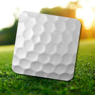 Golf Ball Texture Vierkante Sticker