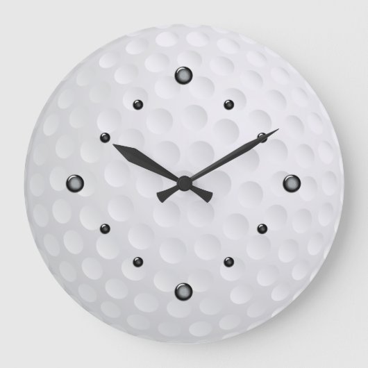 Golf Ball Wall klok (Voorkant)
