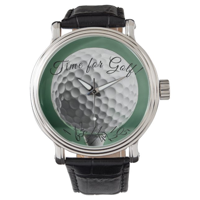 Golf Ball Watch Horloge (Voorkant)